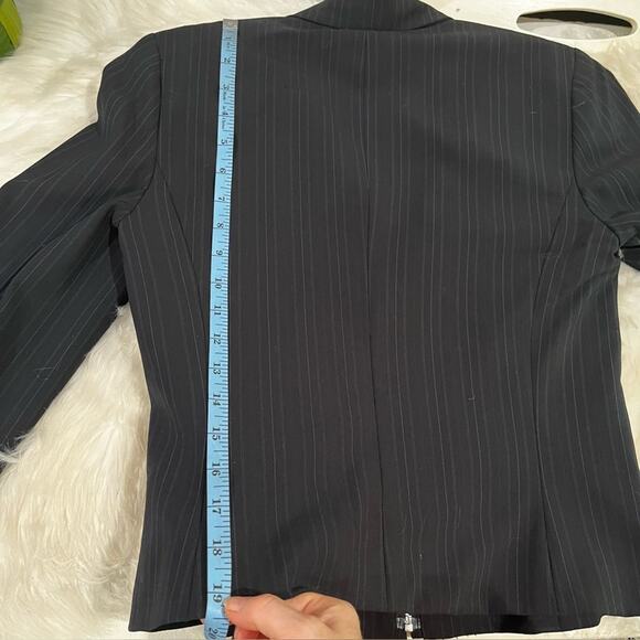 NEW Banana Republic Wool Pinstripe Structured Hourglass Classic Blazer Jacket 2 - Picture 14 of 14